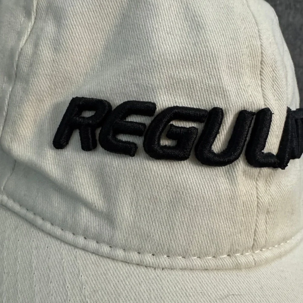 Pacific Headwear 220C Regulator Hat Cream Off White Embroidered Cap Mens OSFM